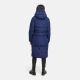 Marikoo Michikoo Damen Winterjacke gesteppt Navy-Größe 3XL - Gr. 46