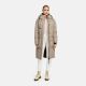 Marikoo Michikoo Damen Winterjacke gesteppt TaupeGrey-Größe M - Gr. 38