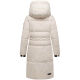 Marikoo Michikoo Damen Winterjacke gesteppt Cream-Größe S - Gr. 36