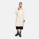 Marikoo Michikoo Damen Winterjacke gesteppt Cream-Größe M - Gr. 38