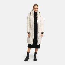 Marikoo Michikoo Damen Winterjacke gesteppt Cream-Größe XXL - Gr. 44