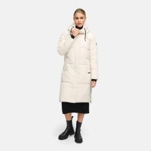 Marikoo Michikoo Damen Winterjacke gesteppt Cream-Größe XXL - Gr. 44