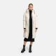 Marikoo Michikoo Damen Winterjacke gesteppt Cream-Größe 3XL - Gr. 46