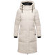 Marikoo Michikoo Damen Winterjacke gesteppt Cream-Größe 3XL - Gr. 46