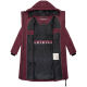 Marikoo Michikoo Damen Winterjacke gesteppt Wine-Größe XS - Gr. 34