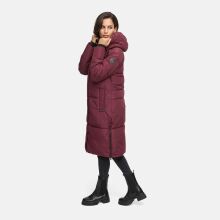 Marikoo Michikoo Damen Winterjacke gesteppt Wine-Größe S - Gr. 36