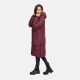 Marikoo Michikoo Damen Winterjacke gesteppt Wine-Größe M - Gr. 38