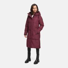Marikoo Michikoo Damen Winterjacke gesteppt Wine-Größe XL - Gr. 42