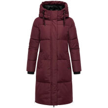 Marikoo Michikoo Damen Winterjacke gesteppt Wine-Größe 3XL - Gr. 46