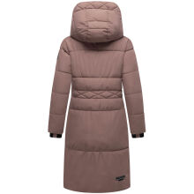 Marikoo Michikoo Damen Winterjacke gesteppt Mauve-Größe XS - Gr. 34