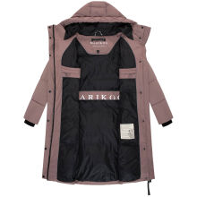 Marikoo Michikoo Damen Winterjacke gesteppt Mauve-Größe M - Gr. 38