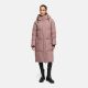 Marikoo Michikoo Damen Winterjacke gesteppt Mauve-Größe M - Gr. 38