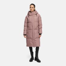 Marikoo Michikoo Damen Winterjacke gesteppt Mauve-Größe L - Gr. 40