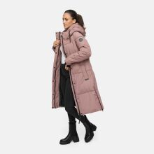 Marikoo Michikoo Damen Winterjacke gesteppt Mauve-Größe XL - Gr. 42