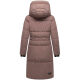 Marikoo Michikoo Damen Winterjacke gesteppt Mauve-Größe 3XL - Gr. 46