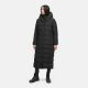 Marikoo Pakoraa Damen Winter Steppmantel Parka Schwarz Größe M - Gr.38