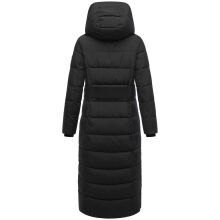 Marikoo Pakoraa Damen Winter Steppmantel Parka Schwarz Größe XL - Gr.42