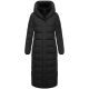 Marikoo Pakoraa Damen Winter Steppmantel Parka Schwarz Größe XL - Gr.42