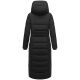 Marikoo Pakoraa Damen Winter Steppmantel Parka Schwarz Größe XXXXXL - Gr.50