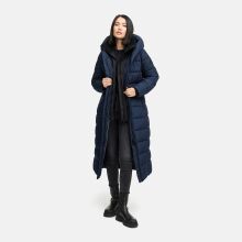 Marikoo Pakoraa Damen Winter Steppmantel Parka Navy Größe S - Gr.36