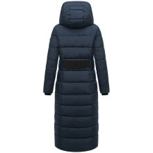 Marikoo Pakoraa Damen Winter Steppmantel Parka Navy Größe S - Gr.36