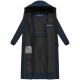 Marikoo Pakoraa Damen Winter Steppmantel Parka Navy Größe XL - Gr.42