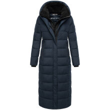 Marikoo Pakoraa Damen Winter Steppmantel Parka Navy Größe XXL - Gr.44