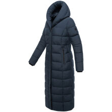 Marikoo Pakoraa Damen Winter Steppmantel Parka Navy Größe XXL - Gr.44