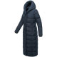 Marikoo Pakoraa Damen Winter Steppmantel Parka Navy Größe XXL - Gr.44