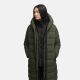Marikoo Pakoraa Damen Winter Steppmantel Parka DarkOlive Größe M - Gr.38