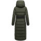 Marikoo Pakoraa Damen Winter Steppmantel Parka DarkOlive Größe XL - Gr.42