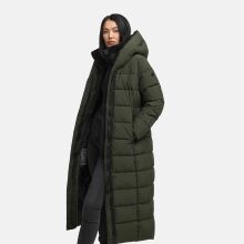 Marikoo Pakoraa Damen Winter Steppmantel Parka DarkOlive Größe XXXL - Gr.46