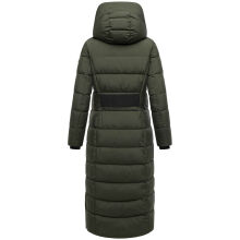 Marikoo Pakoraa Damen Winter Steppmantel Parka DarkOlive Größe XXXXL - Gr.48