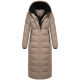 Marikoo Pakoraa Damen Winter Steppmantel Parka TaupeGrey Größe L - Gr.40