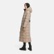 Marikoo Pakoraa Damen Winter Steppmantel Parka TaupeGrey Größe XL - Gr.42