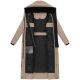 Marikoo Pakoraa Damen Winter Steppmantel Parka TaupeGrey Größe XL - Gr.42