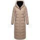 Marikoo Pakoraa Damen Winter Steppmantel Parka TaupeGrey Größe XXXL - Gr.46