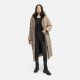 Marikoo Pakoraa Damen Winter Steppmantel Parka TaupeGrey Größe XXXXL - Gr.48