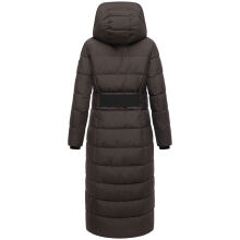 Marikoo Pakoraa Damen Winter Steppmantel Parka Choco Größe XL - Gr.42