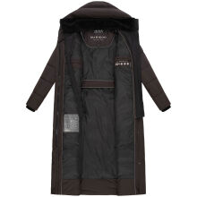 Marikoo Pakoraa Damen Winter Steppmantel Parka Choco Größe XXL - Gr.44