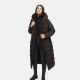 Marikoo Pakoraa Damen Winter Steppmantel Parka Choco Größe XXXL - Gr.46