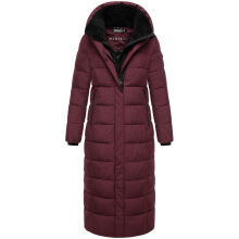 Marikoo Pakoraa Damen Winter Steppmantel Parka Wine Größe L - Gr.40