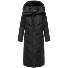Marikoo Ranjaa Damen Winter Steppmantel Schwarz Größe XS - Gr.34