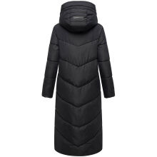 Marikoo Ranjaa Damen Winter Steppmantel Schwarz Größe XS - Gr.34