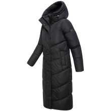 Marikoo Ranjaa Damen Winter Steppmantel Schwarz Größe XXL - Gr.44