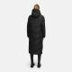 Marikoo Ranjaa Damen Winter Steppmantel Schwarz Größe XXXL - Gr.46