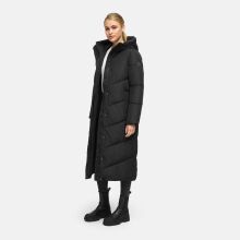 Marikoo Ranjaa Damen Winter Steppmantel Schwarz Größe XXXXXXL - Gr.52