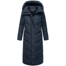 Marikoo Ranjaa Damen Winter Steppmantel Navy Größe XL - Gr.42