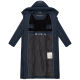 Marikoo Ranjaa Damen Winter Steppmantel Navy Größe XXXXXL - Gr.50