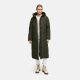 Marikoo Ranjaa Damen Winter Steppmantel DarkOlive Größe XXXXXXL - Gr.52